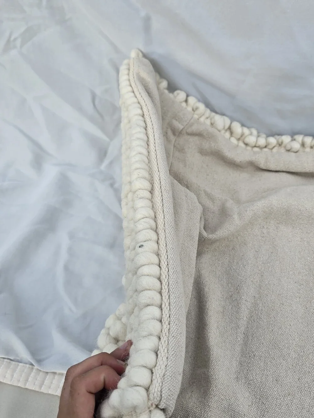 Quince Kai Wool 1 Pillow Cover Textured Boho